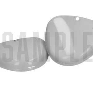 Zijkap Set zilver Metaalic voor Simson S50, S51, S70 Veilige Betaling