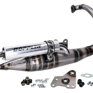 Uitlaat Doppler S3R voor Peugeot Speedfight 100, Vivacity 100 Must-Have