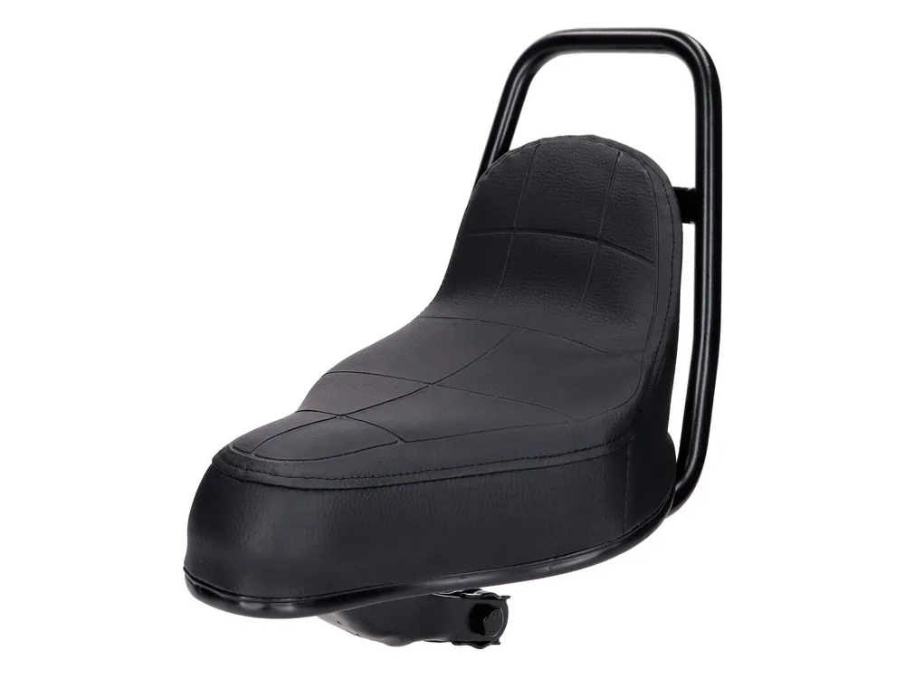 Zadel Chopper zwart voor Puch Laatste Kans