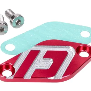 Afdekking oliepomp Doppler V2 rood voor Minarelli AM6, Derbi EBE, EBS, D50B Fabrieksprijs
