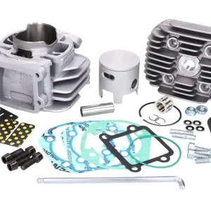 Dagaanbieding Cilinderkit Athena Big Bore Flange-Mount 70cc 47,6mm 12mm Pistonpen voor Minarelli verticaal
