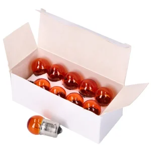 Weekendaanbieding Gloeilamp RY10W BAU15s 12V 10W orange - 10 Stuks