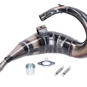 Finale Uitverkoop Uitlaat Giannelli Enduro voor Aprilia RX, SX 50 2006 (D50B, EBE)