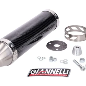 Einddemper Giannelli Carbon voor Yamaha TZR 50 04-15 Voordeelprijs