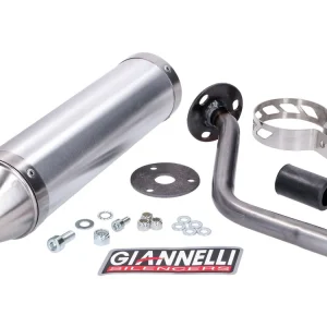 Einddemper Giannelli Aluminium voor HRD Sonic 50 99-03 Nieuw