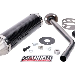 Einddemper Giannelli Carbon voor Beta RR Enduro Motard 50 18-20 Hoge Kwaliteit