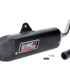 Einddemper Giannelli Aluminium voor Beta RR 50 Motard Gecertificeerd