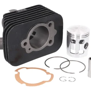 Cilinderkit DR Evolution 63cc 43mm, 12mm Pistonpen voor Piaggio Boss, Bravo, Ciao, Grillo, Si Aanbieding