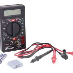 Shop Nu Digitale multimeter MC POWER M-330D zwart