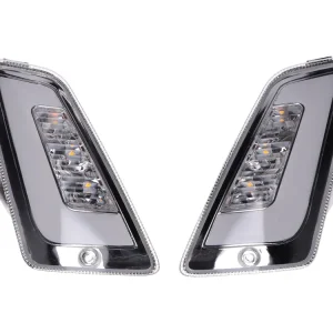 Knipperlicht Set voorkant Power1 LED wit met Dagrij verlichting voor Vespa GT, GTL, GTV, GTS 125-300 Betrouwbaar