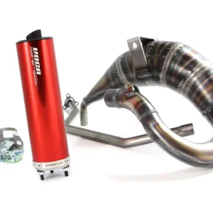 Lage Prijs Uitlaat VOCA Cross Rookie 50/70cc Rode demper voor Rieju MRX, RR, MH Furia