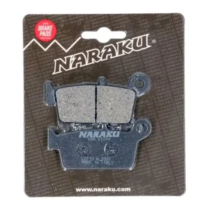 Direct Verzonden Remblokken Naraku organisch voor Kymco Curio, Fever ZXI, ZXII, KB50, Top Boy, Honda Lead, Shadow