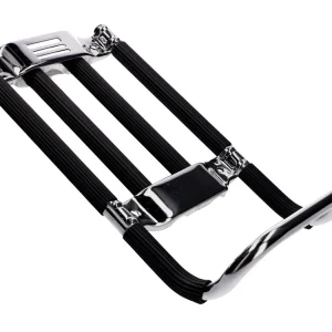 Veilige Betaling Bagagedrager Chroom, zwart voor Simson Schwalbe KR51/1, KR51/2, SR4-2, SR4-3, SR4-4