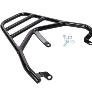 Kofferdrager / Bagagedrager zwart voor Peugeot Kisbee 50 RS, Streetzone, Sportline Beperkte Voorraad