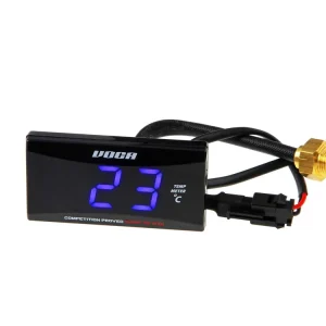 Nu Kopen Temperatuurmeter VOCA Racing Temp-Meter 0-120ºC, blauw