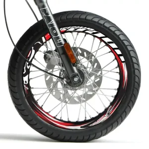 Tijdelijk Beschikbaar FelgenrandSticker Set VOCA Racing 16-17 Velg voor 2 Felgen