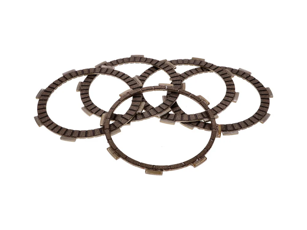Koppelingsplaten Set EBC CK 5 Stuks voor KTM Duke, RC 125 Gecertificeerd
