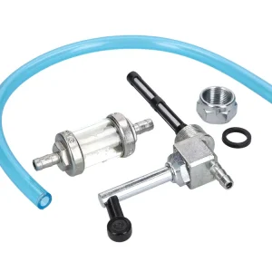 Koop Vandaag Set - Benzinhahn, Benzineslang en Benzinefilter voor Simson S50, S51, S70, MZ ETZ, TS, ES