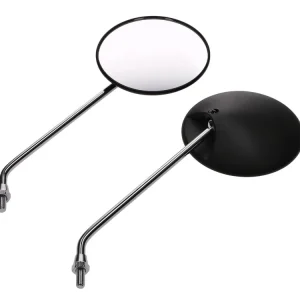 Spiegel Set M8 rond 120mm voor Simson S50, S51, S53, S70, S83, SR50, SR80, KR51/2 Favoriet