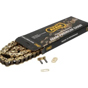 Premium Ketting AFAM versterkt gold - 428 R1-G x 122