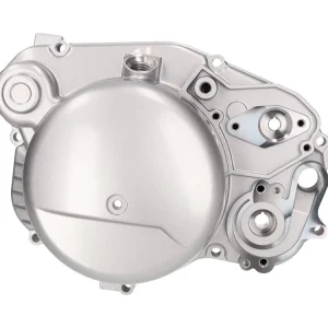 Koppelingsdeksel OEM zilver voor Minarelli AM6 E-Starter Op = Op