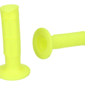 Fabrieksprijs Handvaten set Domino 1150 Off-Road Halbwaffel neongelb