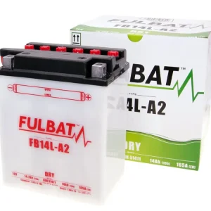 Scooter accu Fulbat FB14L-A2 DRY incl. Zuurpakket Fabrieksprijs