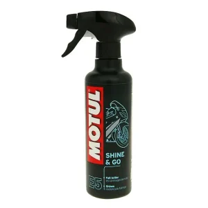 Hoogglans beschermspray Motul MC Care E5 Shine & Go Pumpspray 400ml Merkproduct