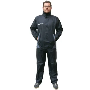 Regenpak S-Line zwart 2-delig - Maat XXL Gratis Retour