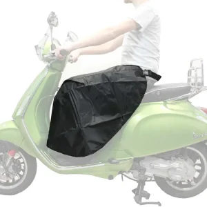 Goedkoop Scooter beenkleed S-Line zwart
