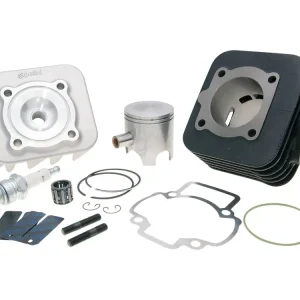 Cilinderkit Polini Gietijzer Racing 70cc 47mm voor Piaggio AC Nieuw