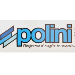 Sticker Polini Logo 34x11cm Dagaanbieding