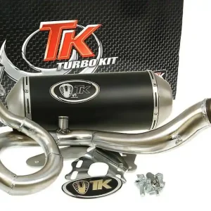 Uitlaat Turbo Kit GMax 4T voor Vespa LX, LXV, S 125, 150 4T AC 09-13 Meest Verkocht