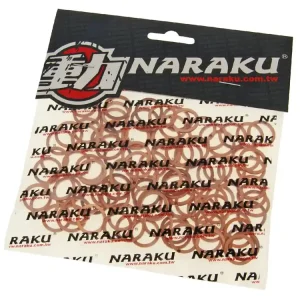 Afdichtring koper Naraku 12x16x1,5mm 100 Stuks Express Levering