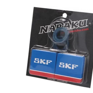Krukaslager Set Naraku SKF C4 Metalen kooi voor Derbi EBE, EBS, D50B0 vervangen door NK104.21 Lage Prijs