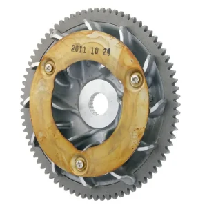 Halfpoulie / koelvin voor Piaggio 125-150cc (Leader Motor) Op = Op