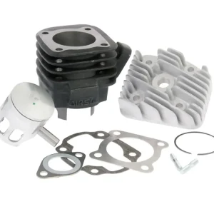 Cilinderkit Airsal Sport Gietijzer 68cc 47mm, 10mm Pistonpen voor Minarelli horizontaal AC Betrouwbaar