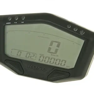 Shop Nu Multifunctionele-Snelheidsmeter Koso DB-02 Race Scooter accu Uitvoering