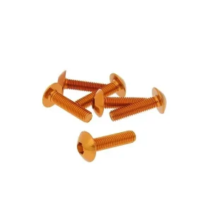 Schroevenset 6 Stuks Kap orange - M5x20 Laatste Kans