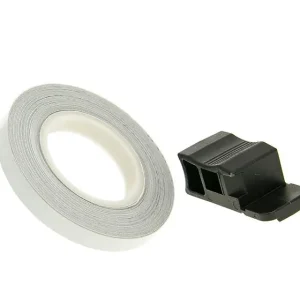 Tijdelijk Beschikbaar Velgrand Sticker 7mm - zilver - 600cm