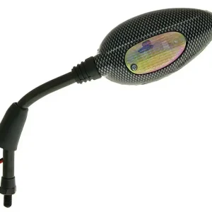 Beste Prijs Spiegel Streetlight Laser links M8 Carbon-Look