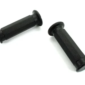 Handvat Domino zwart 2 Stuks voor Piaggio Ciao, Bravo, Si, Boxer EC 1 Beste Prijs