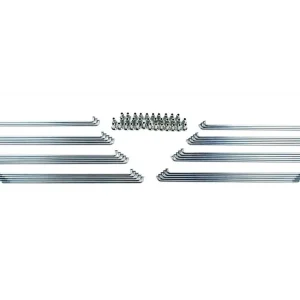 Spaken Chroom 145 x 2,9mm met Nippel (36 Stuks) voor Brommer, Brommer, Mokick Weekendaanbieding