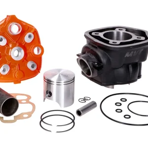 Speciale Aanbieding Big Bore Cilinderkit MVT Iron Max 90cc KB=13mm voor Minarelli AM6