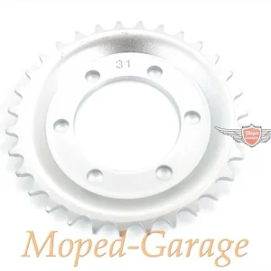 Betrouwbaar Tandwiel 31 Tanden zilver voor Zündapp, scooters R 50 Type 561