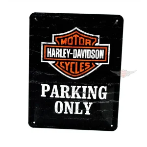Goedkoop Blech Schild Hoch ca. 200mm breed 150mm Kräftige Farben voor Harley