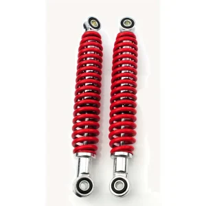 Veilige Betaling Federbein Set rood 285mm 10mm voor Yamaha, FS 1 Mokick