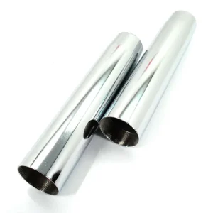 Dagaanbieding Federbein Chroomhülsen 225mm voor Kreidler, Florett, Eiertank, LF, LH, RS, RM, TM
