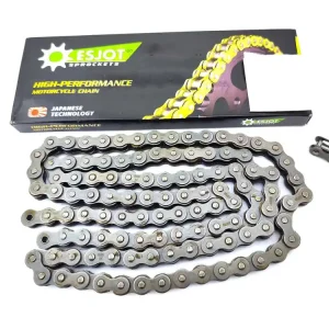 Uitverkoop Ketting Esjot Staal 1/2 x 1/4 106 Glieder 8,51mm met Kettingslot voor Hercules Ultra 80, 80 RS, AC, RX 9, II LC