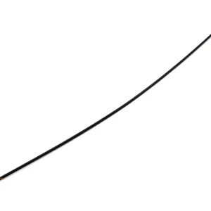 KM Tellerkabel 655mm lang Schroefdraad M10 Vierkant 1,8mm Farbe zwart voor Brommer MF 2, Flory Laatste Versie